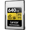 Lexar 640GB Professional GOLD CFexpress 4.0 Type A Memory Card in india features reviews specs	