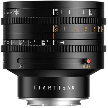 TTArtisan 35mm T2.1 Dual-Bokeh Cine Lens For Canon RF in india features reviews specs	