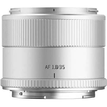 TTArtisan AF 35mm f/1.8 II Lens For Nikon Z Silver India features reviews specs	