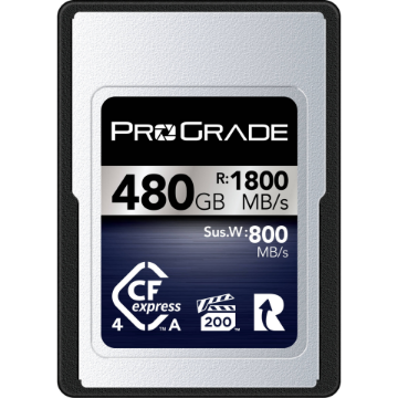 ProGrade Digital 480GB CFexpress 4.0 Type A Iridium Memory Card in india features reviews specs