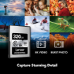 Lexar 320GB Professional CFexpress Type A Card SILVER Series in india features reviews specs	