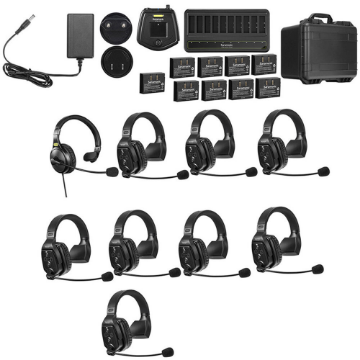 Saramonic WiTalk-WT9S 9-Person Full-Duplex Wireless Intercom System with Single-Ear Remote Headsets in india features reviews specs