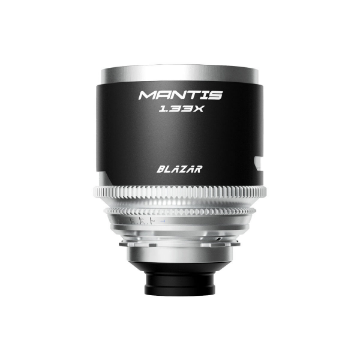 Blazar Mantis 50mm T2.0 1.33X Anamorphic Lens For ARRI PL Amber Flare india features reviews specs
