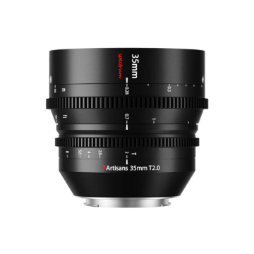 7artisans 35mm T2.0 Spectrum Cine Lens For Canon RF india features reviews specs