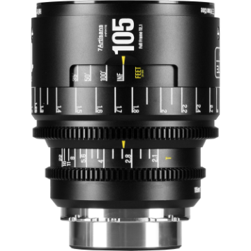 7artisans 105mm T2.1 Cine Lens for PL Mount in india features reviews specs