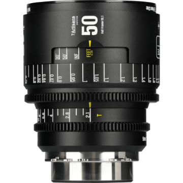 7artisans 50mm T2.1 Cine Lens for PL Mount in india features reviews specs