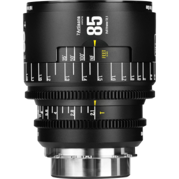 7artisans 85mm T2.1 Cine Lens for PL Mount in india features reviews specs