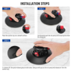 NEEWER CA013 6" Camera Suction Mount with Ball Head Magic Arm india features reviews specs	