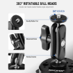 NEEWER CA013 6" Camera Suction Mount with Ball Head Magic Arm india features reviews specs	