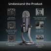 Digitek DM-601 Metal Desktop USB Microphone in india features reviews specs	