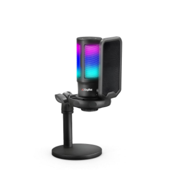 Digitek DM-301 Professional RGB Gaming Microphone in india features reviews specs