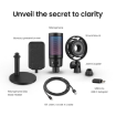 Digitek DM-301 Professional RGB Gaming Microphone in india features reviews specs	