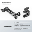 Neewer ST16C Articulating Magic Arm with Super Clamp in india features reviews specs	