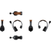 Hollyland Solidcom SE 5S Global 5-Person Full-Duplex Single-Ear Noise-Canceling Headset Intercom System in india features reviews specs	