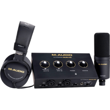 M-Audio M-Track Duo HD Producer Pack in india features reviews specs