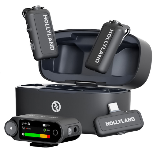 Hollyland LARK MAX 2 Combo 2-Person Wireless Microphone at Lowest