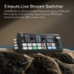 OSEE GoStream Duet SDI/HDMI/NDI Live Streaming Video Switcher/Recorder Kit in india features reviews specs