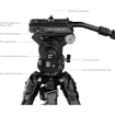 SmallRig 5755 x Potato Jet TRIBEX Carbon II Tripod with Fluid Head in india features reviews specs