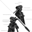 SmallRig 5443 FSD14 FreeSpeed Heavy-Duty Carbon Fiber Tripod in india features reviews specs