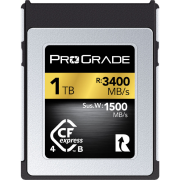 ProGrade Digital 1.6TB CFexpress 4.0 Type B Iridium Memory Card at