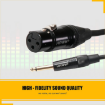 Hawk SXFP-016 Gold Series TS Male to XLR Female Cable 5 Meter india features reviews specs