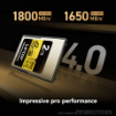 Lexar 2TB Professional GOLD CFexpress 4.0 Type A Memory Card in india features reviews specs