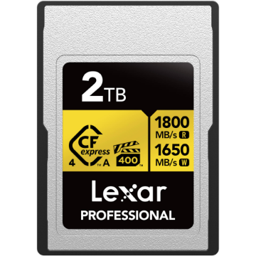 Lexar 2TB Professional GOLD CFexpress 4.0 Type A Memory Card in india features reviews specs