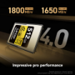 Lexar 512GB Professional GOLD CFexpress 4.0 Type A Memory Card in india features reviews specs