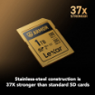 Lexar 1TB ARMOR GOLD UHS-II SDXC Memory Card in india features reviews specs