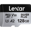 Lexar 128GB Professional SILVER PLUS UHS-I microSDXC Memory Card with SD Adapter in india features reviews specs