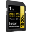 Lexar 1TB Professional 1800x UHS-II SDXC Memory Card (GOLD Series) in india features reviews specs