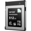 Lexar 512GB Professional DIAMOND CFexpress 4.0 Type B Memory Card in india features reviews specs