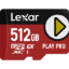 Lexar 512GB PLAY PRO microSDXC Express Memory Card in india features reviews specs