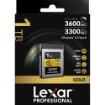 Lexar 1TB Professional GOLD CFexpress 4.0 Type B Memory Card in india features reviews specs