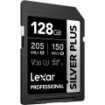 Lexar 128GB Professional SILVER PLUS UHS-I SDXC Memory Card in india features reviews specs