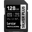 Lexar 128GB Professional SILVER PLUS UHS-I SDXC Memory Card in india features reviews specs