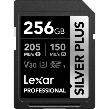 Lexar 256GB Professional SILVER PLUS UHS-I SDXC Memory Card in india features reviews specs
