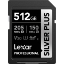 Lexar 512GB Professional SILVER PLUS UHS-I SDXC Memory Card in india features reviews specs