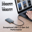 Lexar 1TB SL500 USB 3.2 Gen 2x2 Portable SSD in india features reviews specs