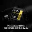 Lexar 512GB Professional 2000x UHS-II SDXC Memory Card in india features reviews specs