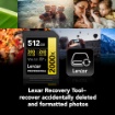 Lexar 512GB Professional 2000x UHS-II SDXC Memory Card in india features reviews specs