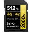 Lexar 512GB Professional 2000x UHS-II SDXC Memory Card in india features reviews specs