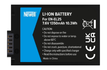 Picture of Newell EN-EL25 Battery for Nikon