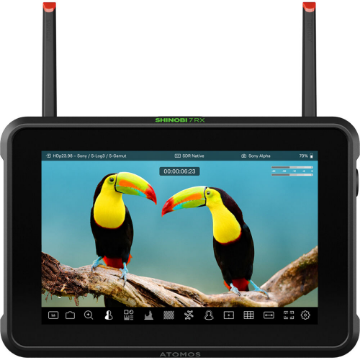 Atomos Shinobi 7 RX HDMI/SDI HDR On-Camera Monitor/Wireless Receiver in india features reviews specs