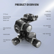 Neewer TH15 3-Way Geared Tripod Head in india features reviews specs