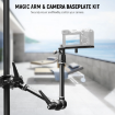 Neewer UA018 Magic Arm Camera Mount with Super Clamp (21") in india features reviews specs