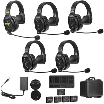 Saramonic WiTalk-WT5S 5-Person Full-Duplex Wireless Intercom System with Single-Ear Headsets in india features reviews specs