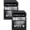 Picture of ProGrade Digital 64GB UHS-II V90 SDXC Memory Card (2-Pack)