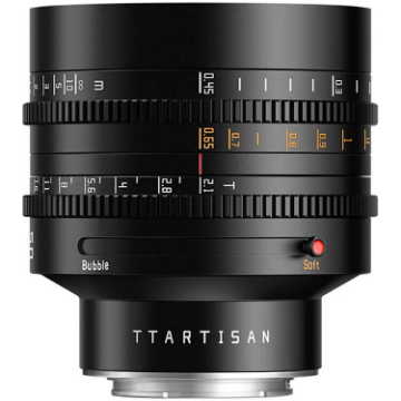 TTArtisan 50mm T2.1 Dual-Bokeh Cine Lens For Nikon Z india features reviews specs