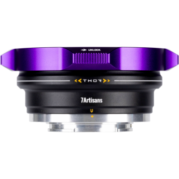 7Artisans 4-in-1 Adapter for PL Mount Lenses (Purple) in india features reviews specs
